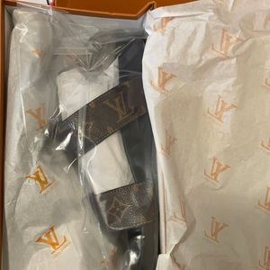 Louis Vuitton Double Strap Slides